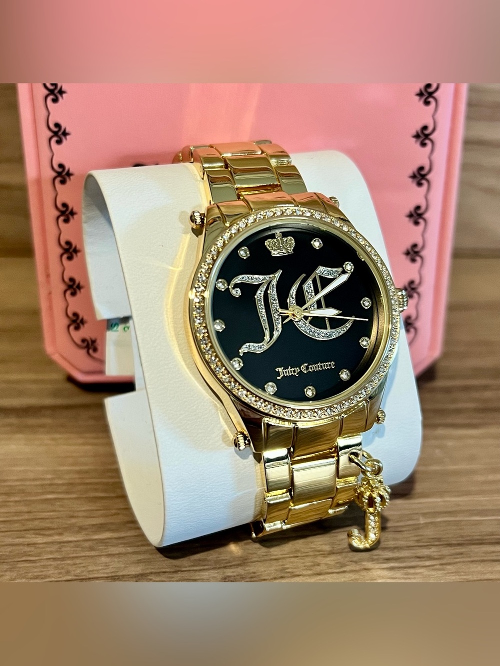 Juicy Couture JUI80009RO Analog Watch (Gold)